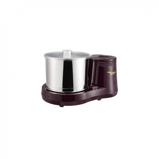 Butterfly ABS Hippo Table Top Wet Grinder,2 L,150 Watt (Red)