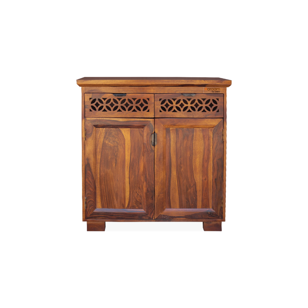 Aaram By Zebrs Storage Wooden Cabinet with Drawer