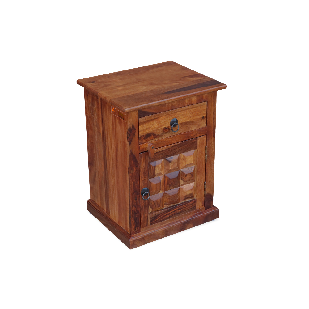 Sheesham Wood Table with Drawer Storage
