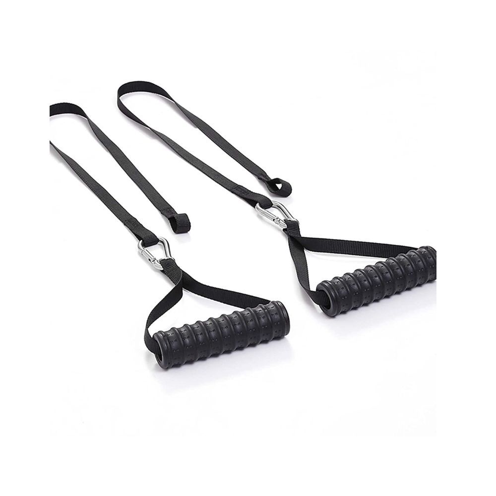 CALANDIS Tricep Rope Straight Bar Cable Machine Equipment Fitness for Rowing Machine