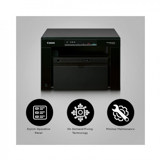 Canon MF3010 Digital Multifunction Laser Printer, Black, Standard