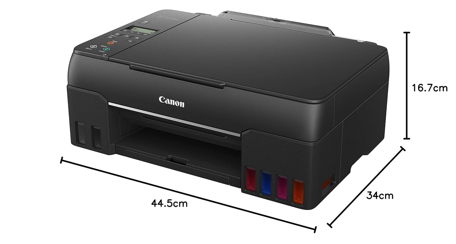 Canon PIXMA MegaTank G670 6 Colour, Print,Scan,Copy, High Volume Printing Photo Printer
