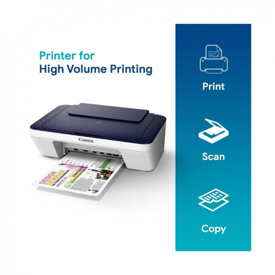 Canon PIXMA MG2577s All in One (Print, Scan, Copy) Inkjet Colour Printer for Home