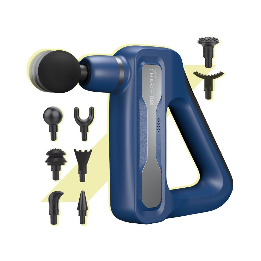 Caresmith CHARGE Flex Cordless Massage Gun | Deep Tissue Percussion Body Massage Machine For Pain Relief