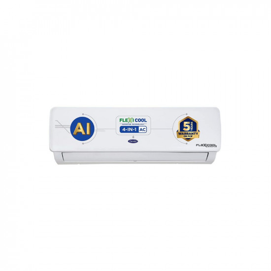 Carrier 1.5 Ton 3 Star AI Flexicool Inverter Split AC