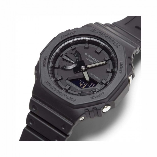Casio Analog Digital Black Dial Men s Watch GA 2100 1A1DR G987