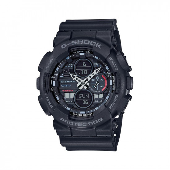 Casio G-Shock Men Black Dial Analog-Digital GA-140-1A1DR ( G975 )