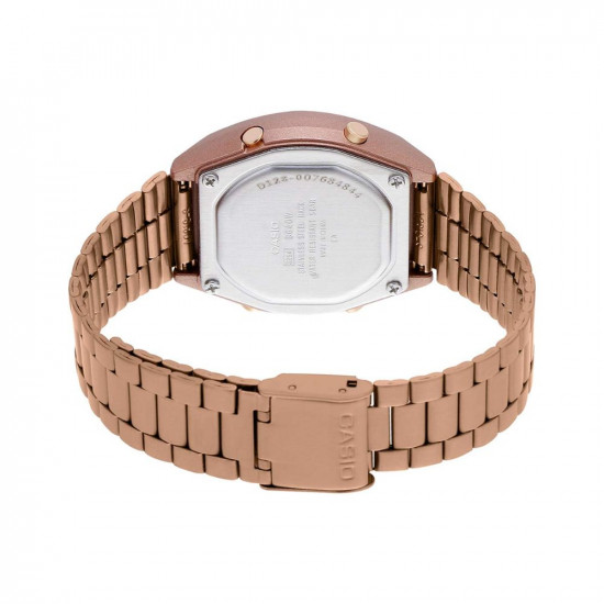 Casio Vintage Series Digital Rose Gold Dial Women's Watch-B640WC-5ADF