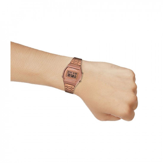 Casio Vintage Series Digital Rose Gold Dial Women's Watch-B640WC-5ADF