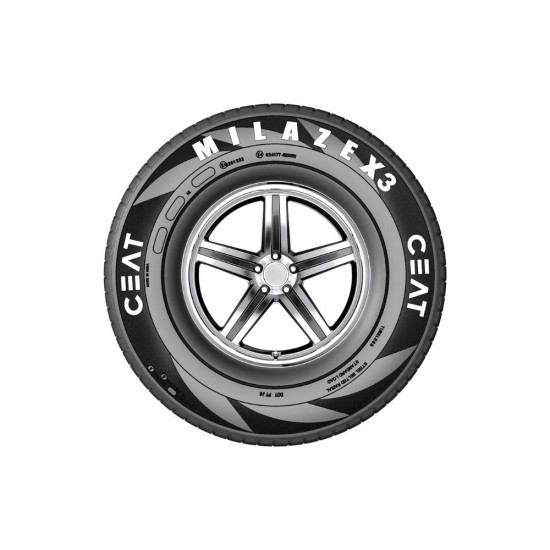CEAT Milaze X3-165/70 R14 81T Tubeless Car Tyre