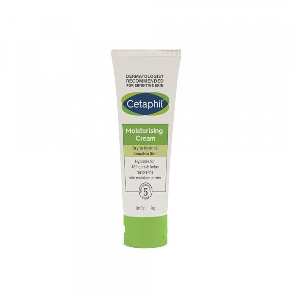 Cetaphil Moisturising Cream for Face &amp; Body , Dry to very dry skin, 80 gm