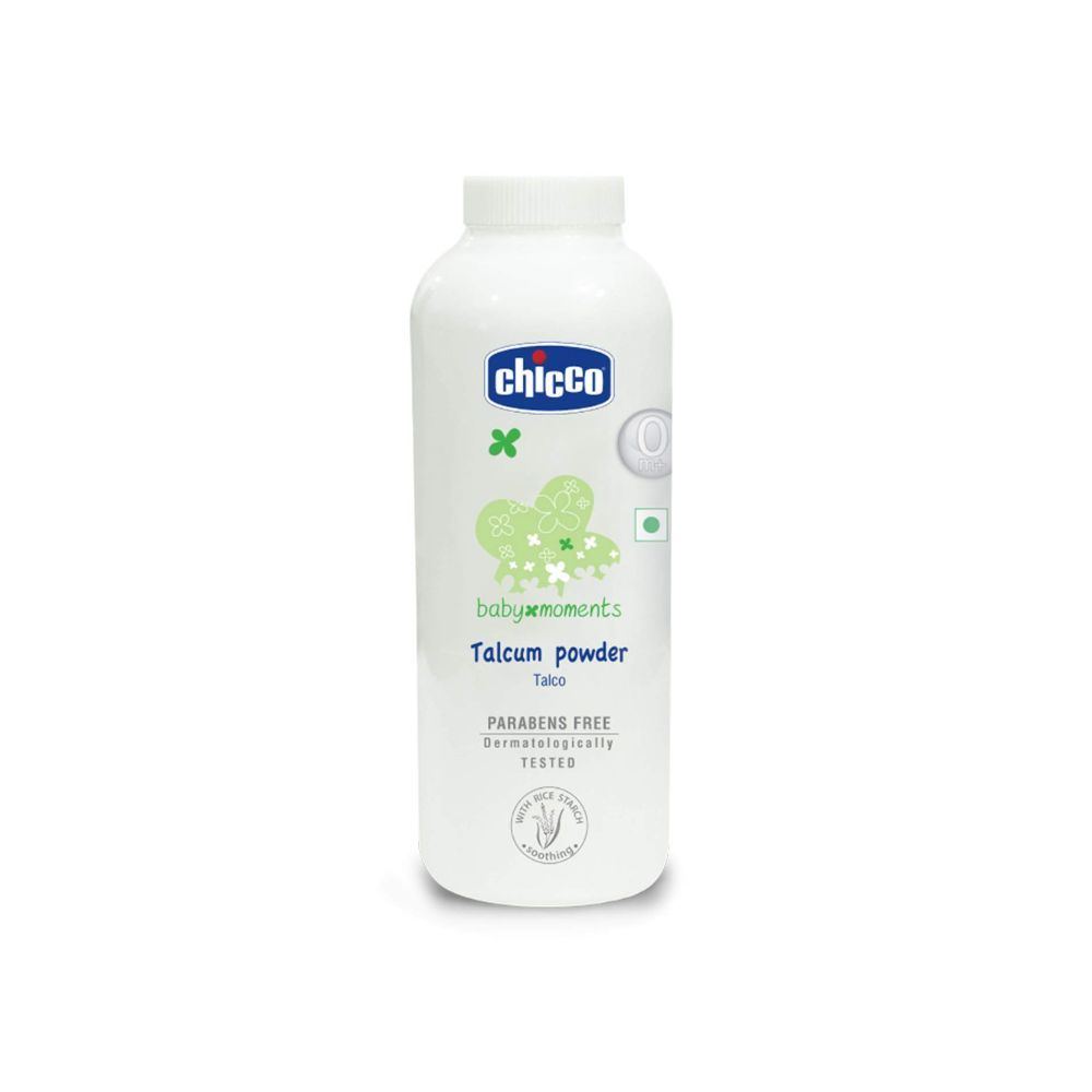 Chicco Baby Moments Talcum Powder, Soothes & Moisturises Babyâs Skin, (Pack of 300 g)
