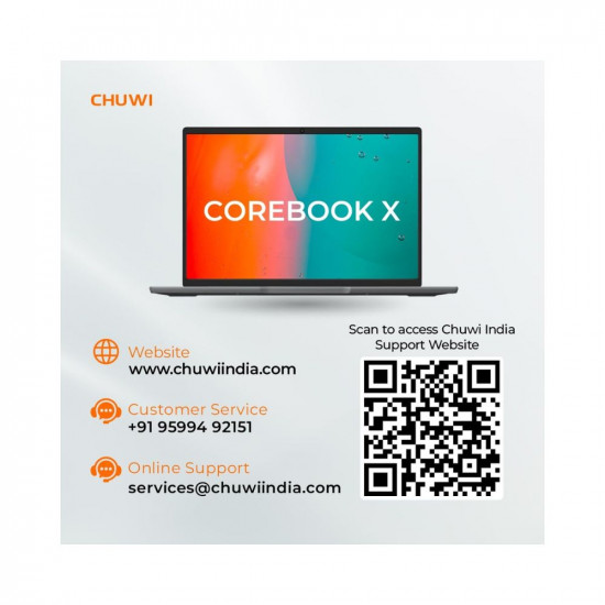 Chuwi CoreBook X Laptop 14'', Intel Core i3-1005G1, 8GB RAM 512GB SSD, Windows 11 Laptop, 1920x1200 FHD Display, Up to 3.4Ghz | WiFi 6 | Backlit Keyboard | Webcam | BT5.1 | Type-C