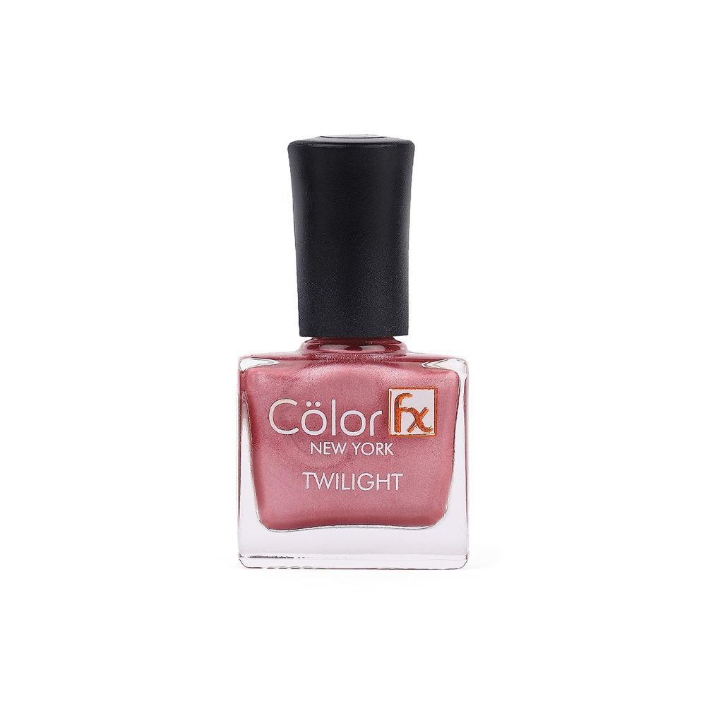 Color Fx Mettalic Matt, Nail Enamel, Pink Gel Like Finish, Non-Toxic, Non Yellowing, Long Lasting-9ml.