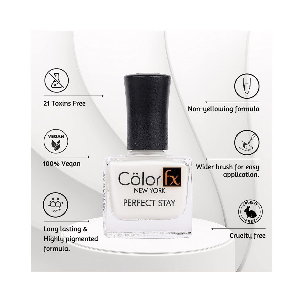 Color Fx Shimmery Matt, Nail Enamel, Yellow Gel Like Finish, Non-Toxic, Non Yellowing, Long Lasting-9ml.