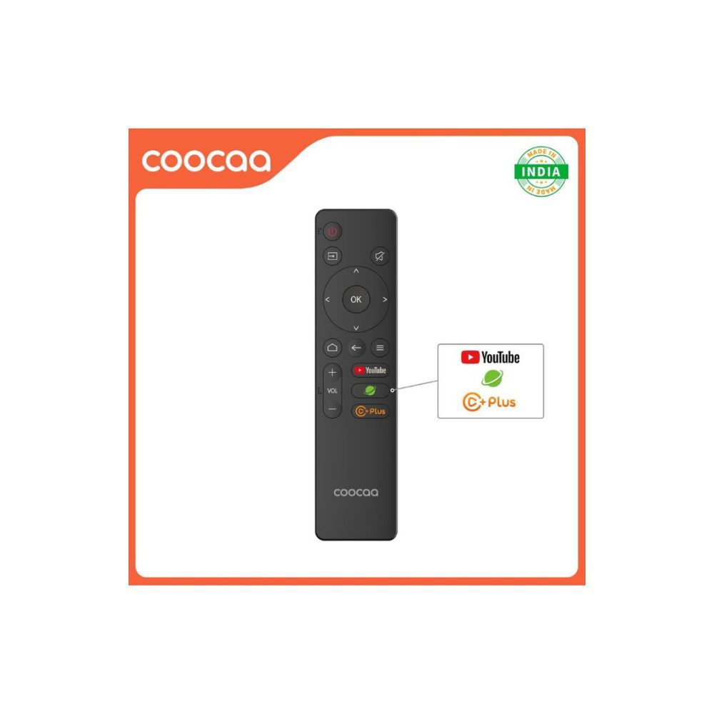 Coocaa 80 cm (32 inches) Frameless Series HD Ready Smart IPS LED TV 32S3U Pro (Black)