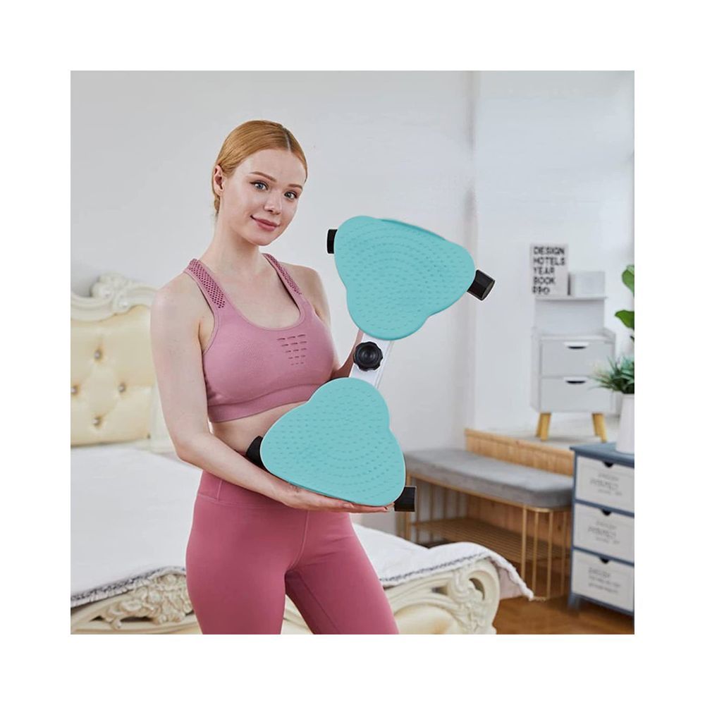 Coroid Fit Pro Elliptical Twister Stair Stepper Exercise Machine with Resistance Band