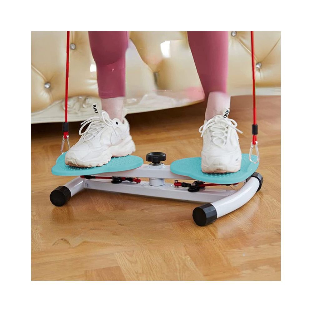 Coroid Fit Pro Elliptical Twister Stair Stepper Exercise Machine with Resistance Band