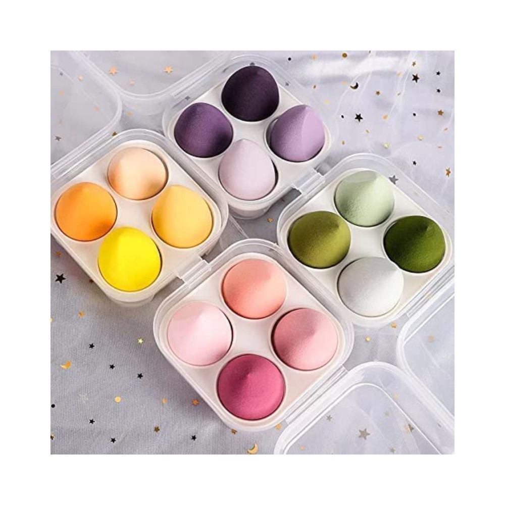 Cosluxe Makeup Sponge Set Beauty Blender with Egg Case
