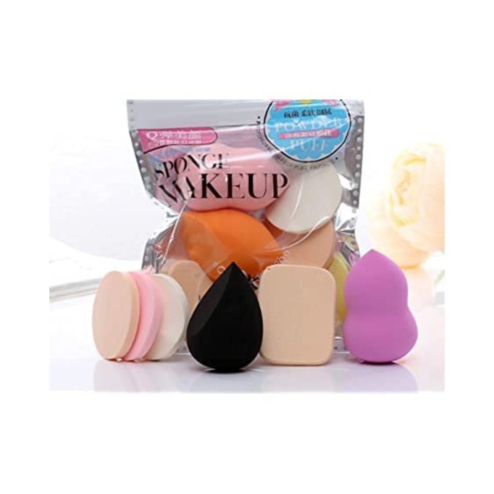 Cosluxe Professional 6 in 1 Makeup Sponge (Multicolour) Cotton Pad