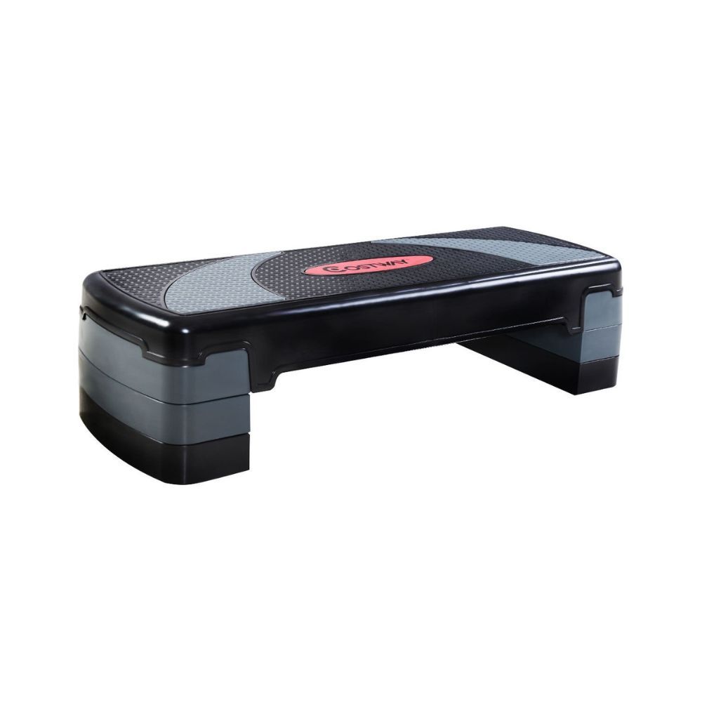 Costway Fitness 31'' Adjustable Aerobic Stepper, Fitness Platform with Non-Slip Surface