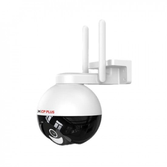 CP PLUS 4MP Wi-fi Full Color Outdoor Smart Security Camera | 360˚ with Pan & Tilt | Two Way Talk | Human Detection | Night Vision