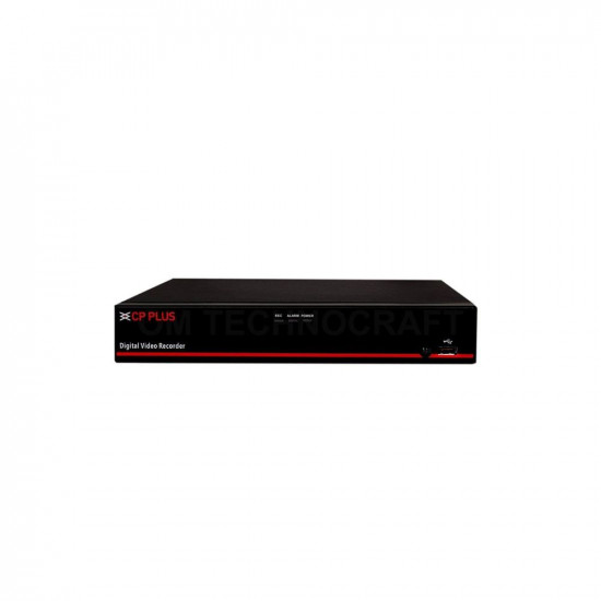CP PLUS Wired (1080P) 8 Channel HD DVR - Black