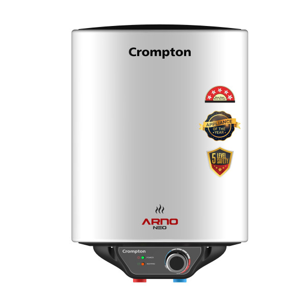Image of Crompton Arno Neo 25-L 5 Star Rated Storage Water Heater (Geyser) with Advanced 3 Level Safety National Energy Conservation Award Winner 2023