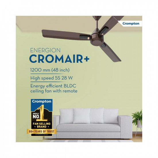 Crompton Energion Cromair Plus 1200mm BLDC Ceiling Fan