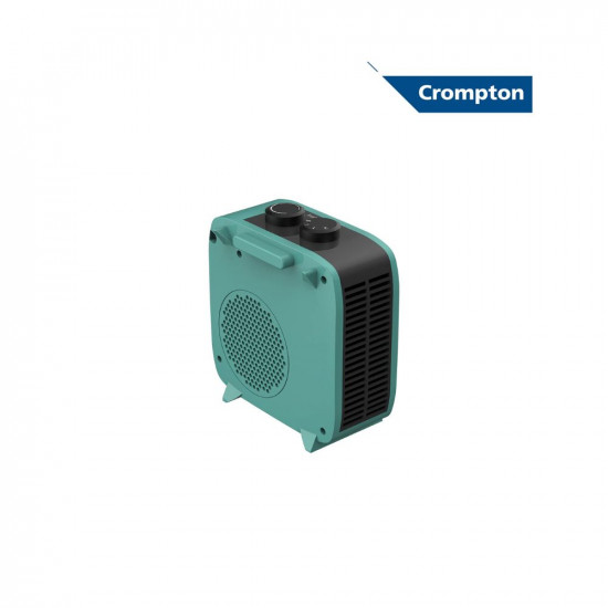 Crompton Insta Comfort Heater 2000 Watts Heat Convector with Adjustable Thermostats Hybrid Cyan Standard