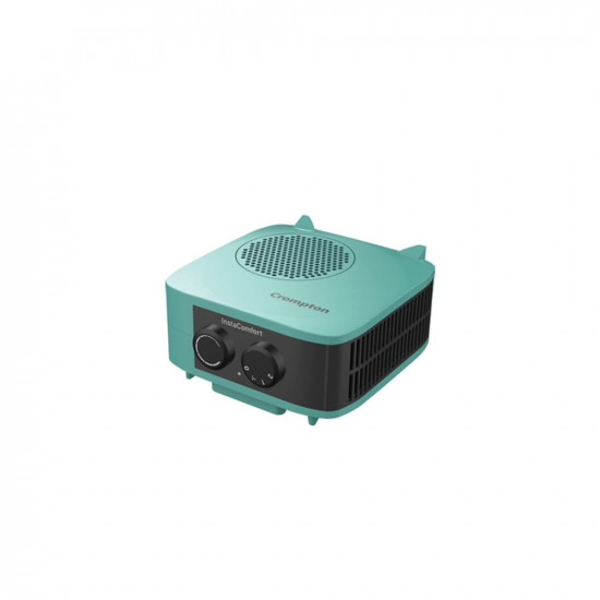 Crompton Insta Comfort Heater 2000 Watts Heat Convector with Adjustable Thermostats Hybrid Cyan Standard