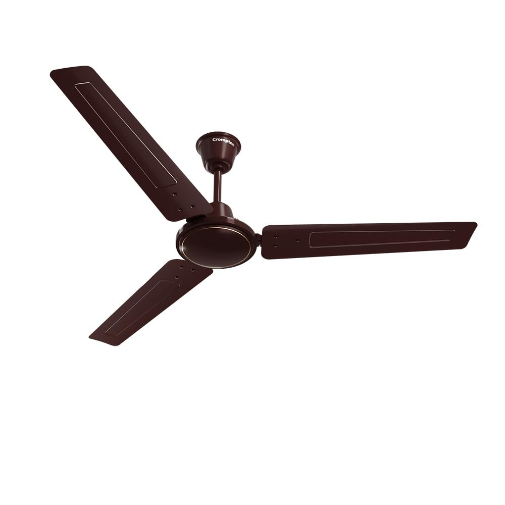 Crompton Surebreeze Sea Sapphira 1200 mm Ceiling Fan for Home  2026 Model  BEE Star Rated  Energy Efficient  Superior Air Delivery  High Speed  2 Year Brand Warranty  Lustre Brown