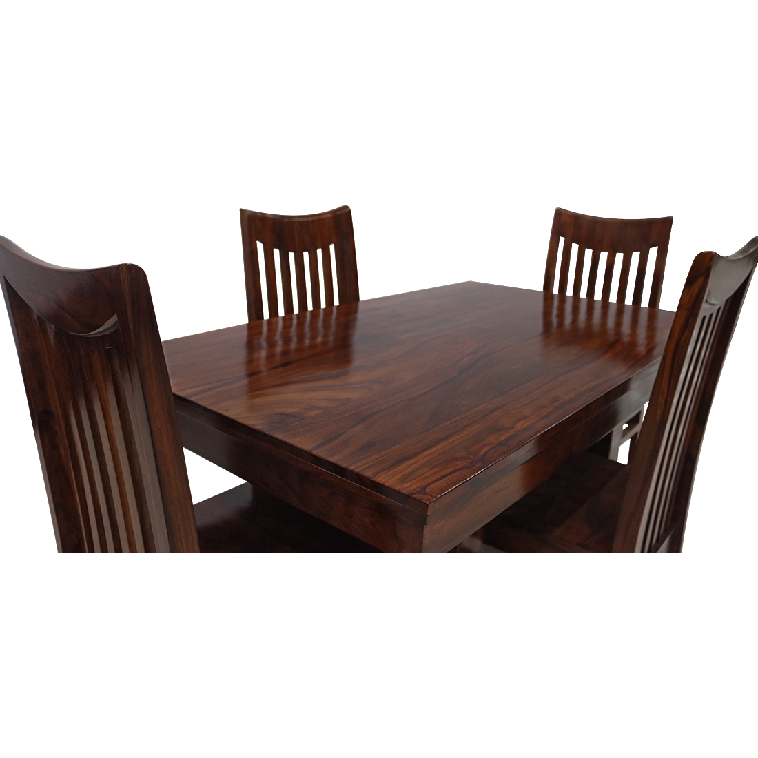 Aaram by zebrs Sheesham Wood 6 Seater Dining Table  6 Chairs Furniture