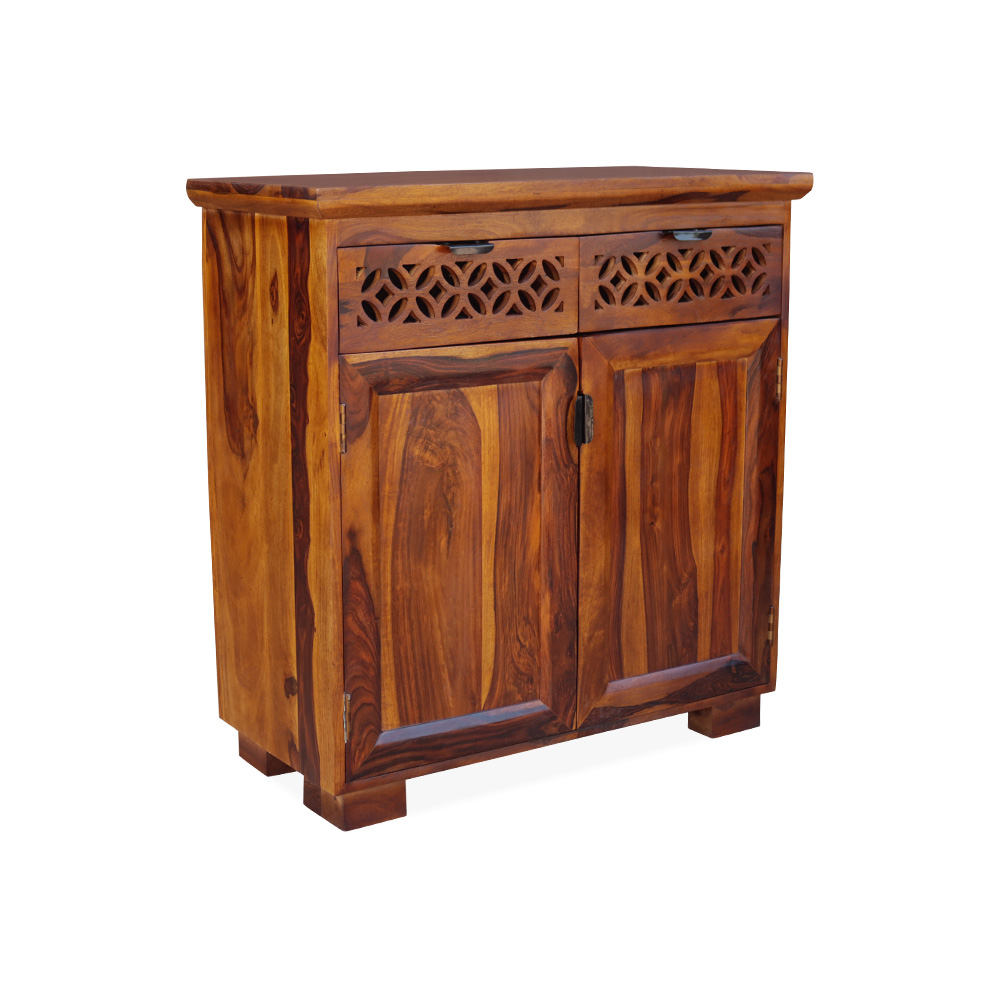 Aaram By Zebrs Storage Wooden Cabinet with Drawer