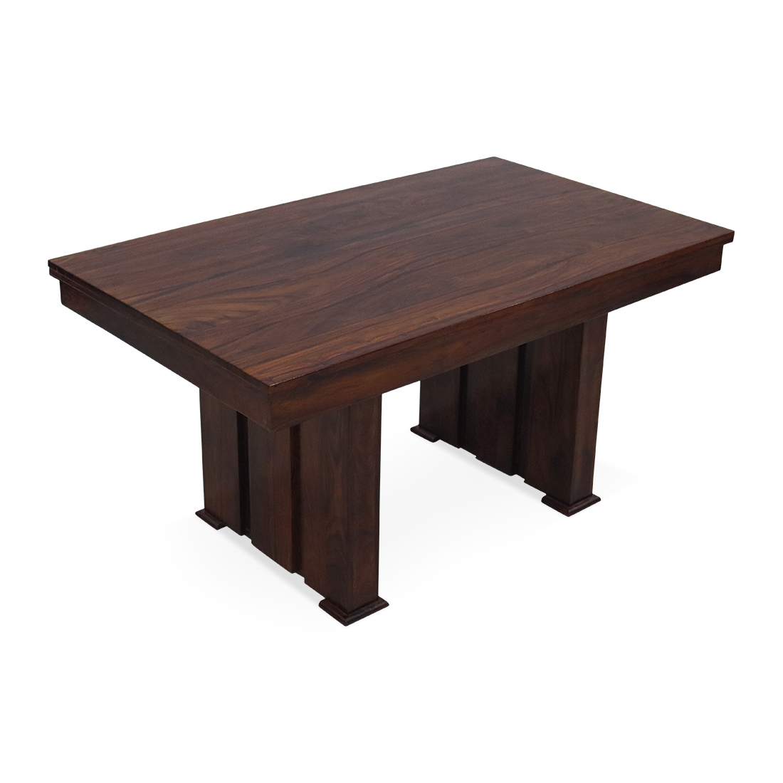 AARAM Wood Furniture Sheesham Wood Dining Table 4  Seater