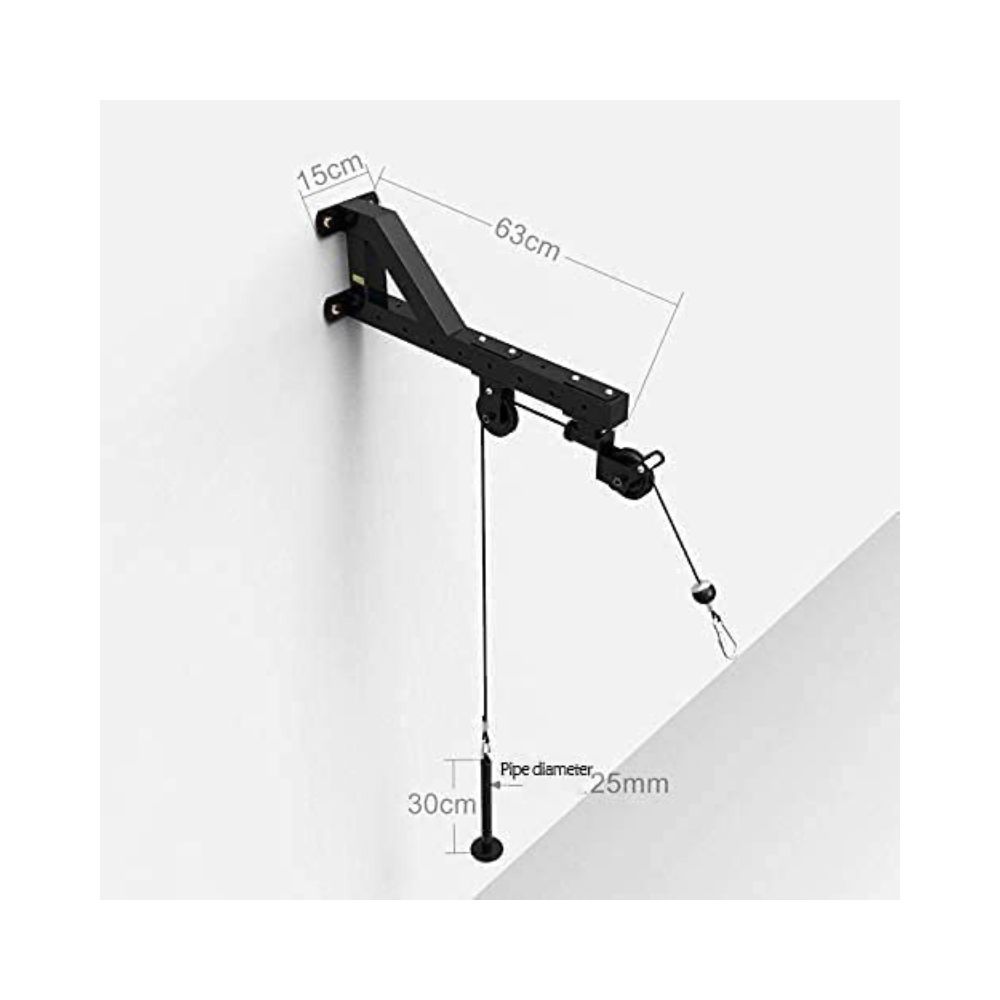 Deals Unlimited Heavy dutyForearm Wrist Trainer, Tricep Workout Machine Wall-Mounted Cable