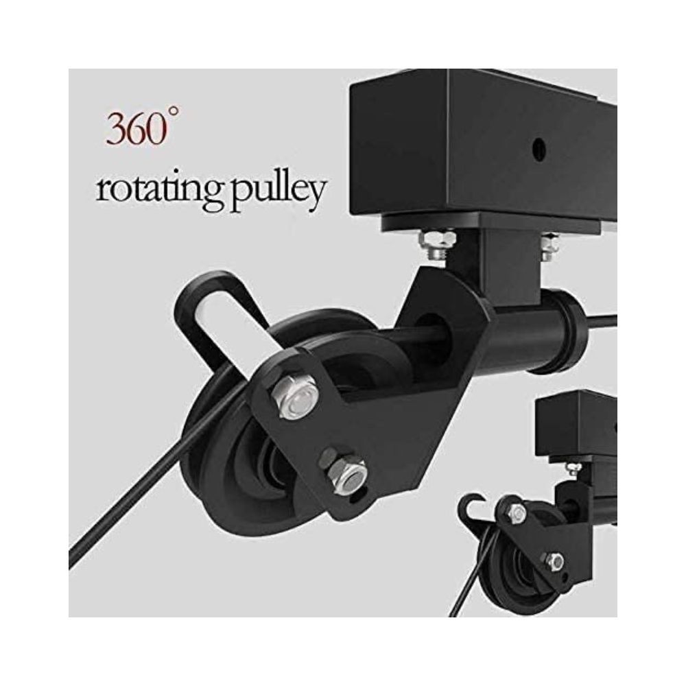 Deals Unlimited Heavy dutyForearm Wrist Trainer, Tricep Workout Machine Wall-Mounted Cable