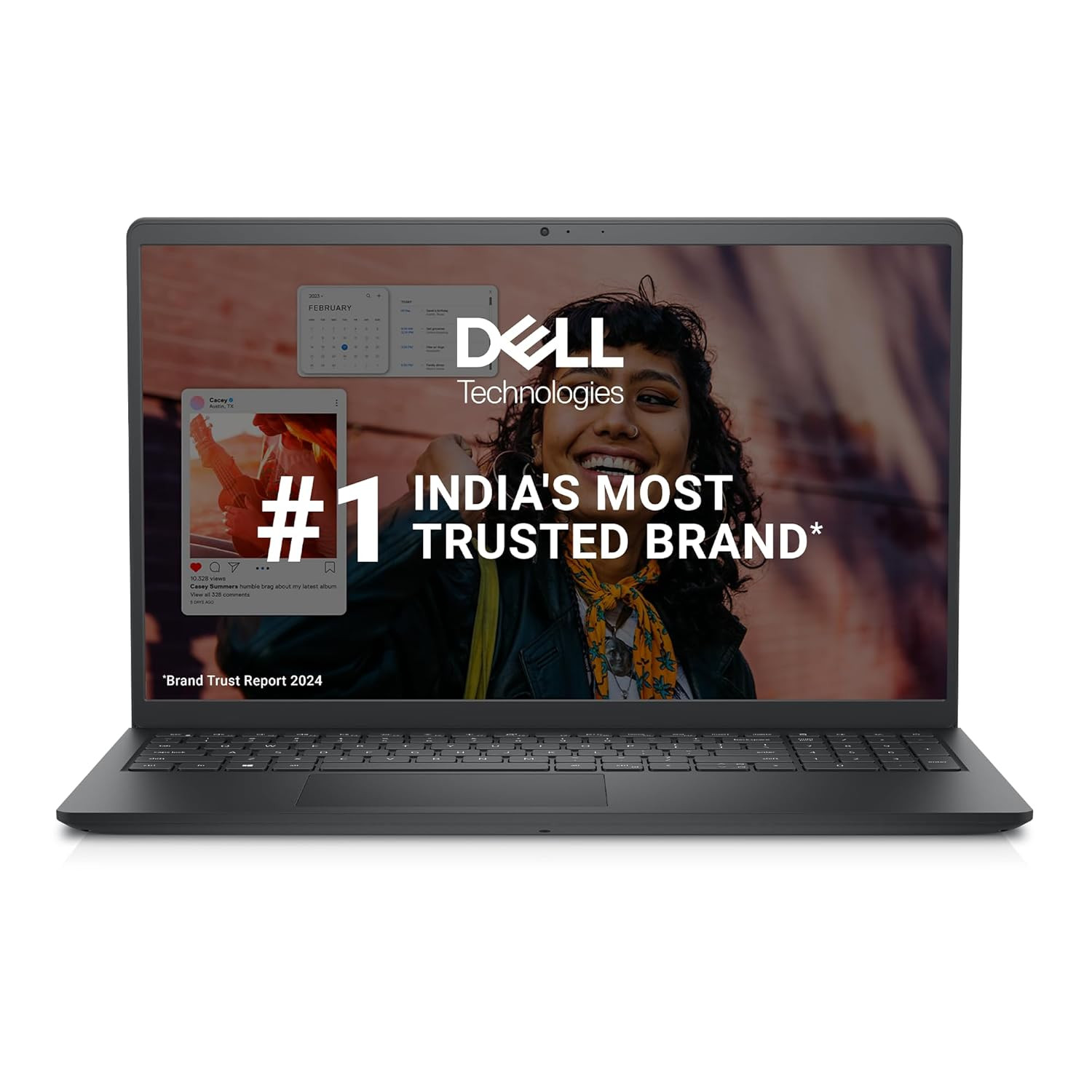 Dell Inspiron 3530 Thin  Light Laptop 13th Gen Intel Core i3-1305U8GB512GB SSD156 3962cm 120Hz Refresh Rate on a FHD IPS DisplayWindows 11  MSO21McAfee 15 MonthCarbon Black162kg