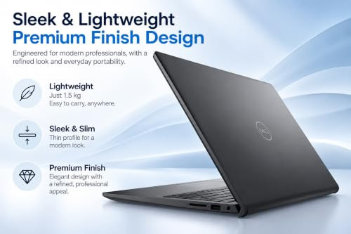 DELL PRO 15 2026 Intel i3 14th Gen Core 3 100U - 8 GB DDR5512 GB SSDIntel UHD GraphicsWindows 11 Pro Thin  Light Business Laptop156 FHD DisplayBlack15 kgMS Office 2024 - Image 3