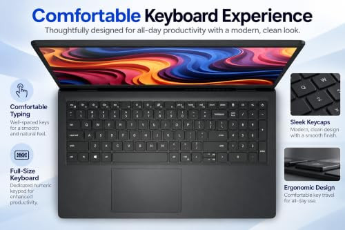 DELL PRO 15 2026 Intel i3 14th Gen Core 3 100U - 8 GB DDR5512 GB SSDIntel UHD GraphicsWindows 11 Pro Thin Light Business Laptop156 FHD DisplayBlack15 kgMS Office 2024 - Image 4