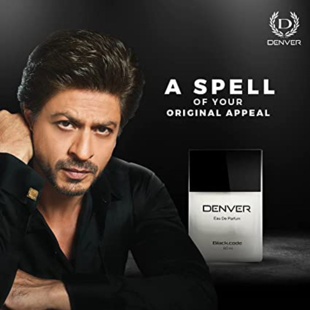 Denver Gift Pack Set - Black Code Deodorant(150ML) + Black Code Perfume(60ML) for Men