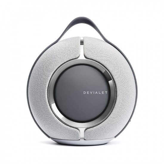 Devialet Mania - Smart Portable Speaker (Light Grey) | Alexa Enabled | 360 Stereo Sound