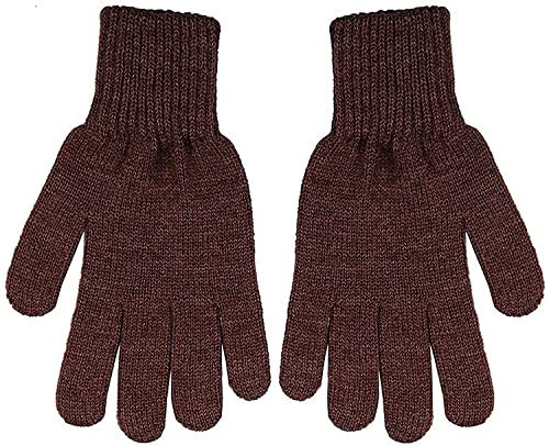DIGITAL SHOPEE Winter Warm Men & Women Woolen Knitted Hand Gloves