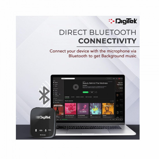 Digitek Wireless Microphone System for DSLR