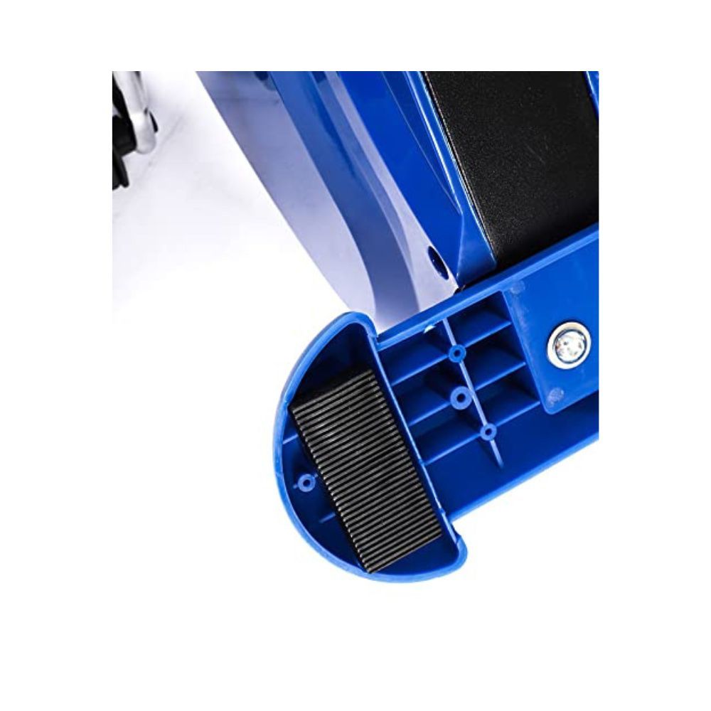 Dolphy Portable Under Desk Mini Pedal Bike Exerciser Foot Cycle Arm and Leg Machine with LCD Screen Displays (Blue)