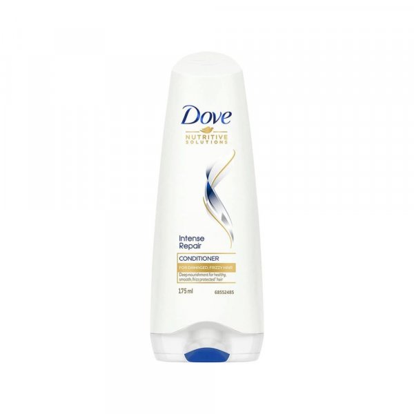 Dove Intense Repair Conditioner 175 ml, With Keratin Actives to Smoothen Dry and Frizzy Hair