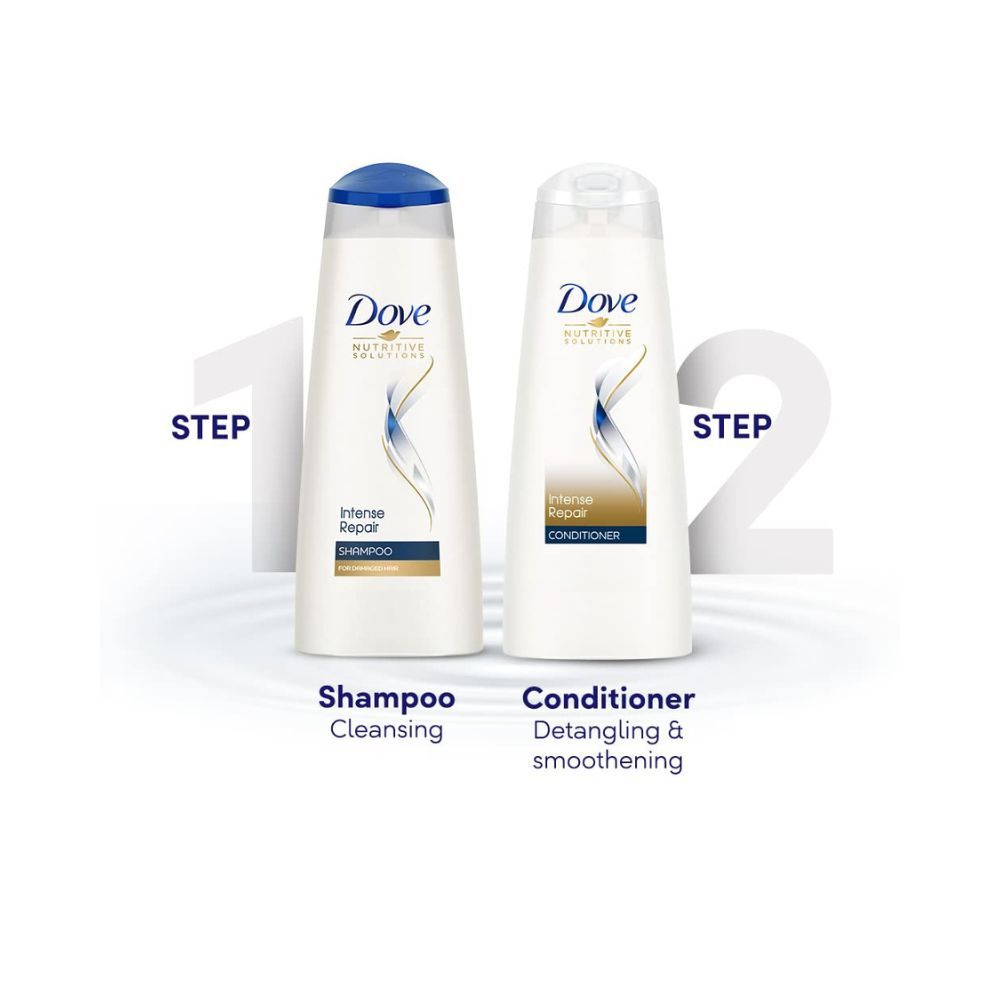 Dove Intense Repair Hair Conditioner , With Keratin Actives to Smoothen Dry and Frizzy Hair