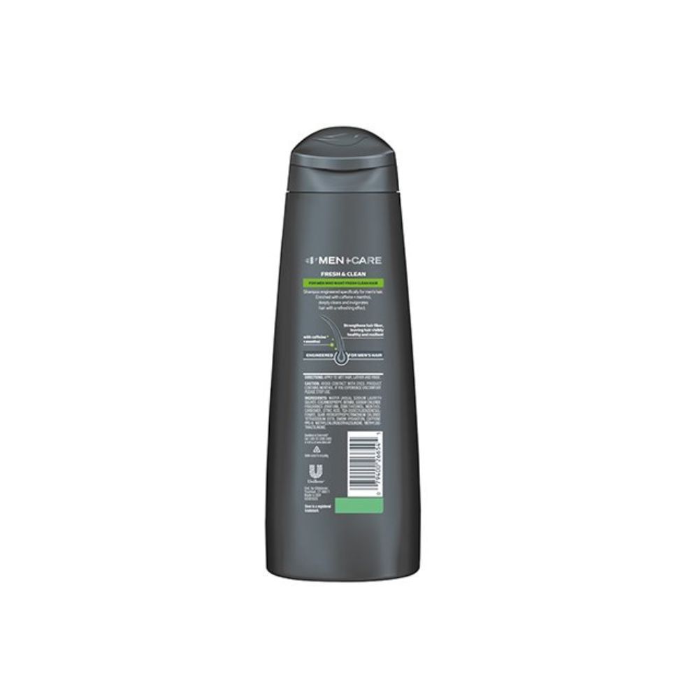 Dove Men+Care 2 in 1 Shampoo and Conditioner, Fresh and Clean Fortifying, 355ml