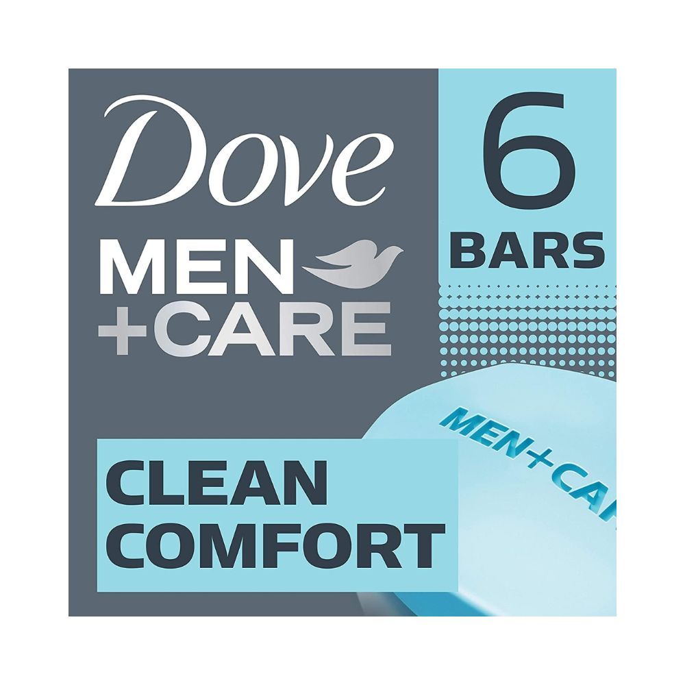 Dove Men+Care Body Soap and Face Bar More Moisturizing Than Bar Soap Clean Comfort Effectively Washes Away Bacteria