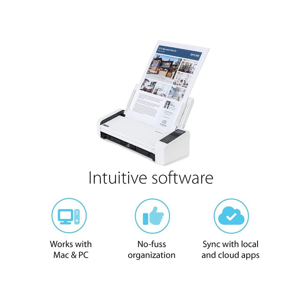 Doxie Pro DX400 - Document Scanner and Receipt Scanner for Home and Office
